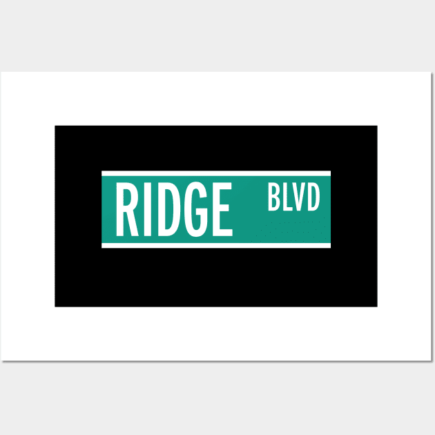 RIDGE BLVD Wall Art by Assertive Shirts